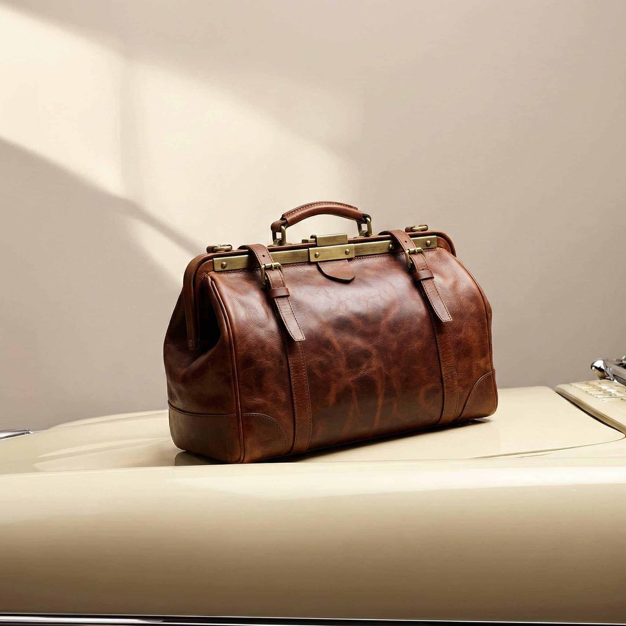 Возвращение классики: ретро-сумки и саквояжи в Borsamia